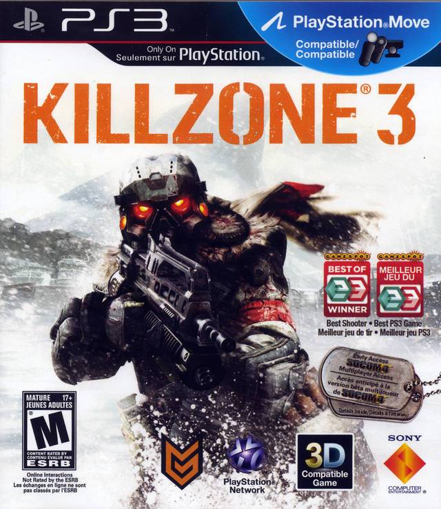 Killzone 3 (Playstation 3) (Online Order Only)