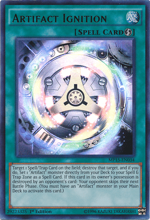 Artifact Ignition [MP15-EN034] Ultra Rare (ONLINE ORDER ONLY)