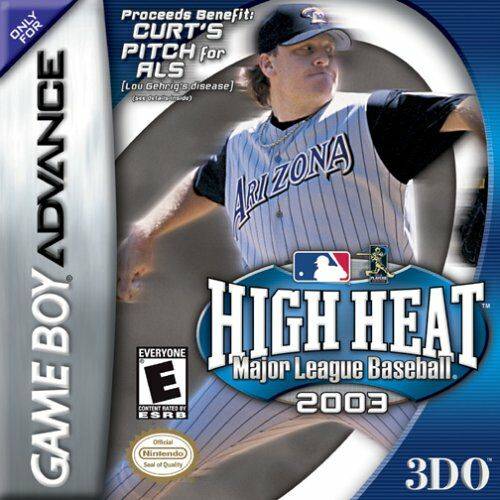 High Heat Major League Baseball 2003 (Gameboy Advance) (ONLINE ORDER ONLY)