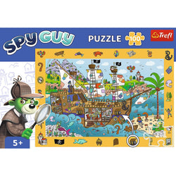 Trefl Kids Treflik Family - Spy Guy Pirate Ship 100 Piece Puzzle (ONLINE ORDER ONLY)