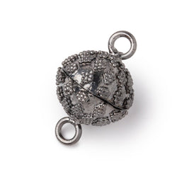 15.5mm Miligrain Kite Design Magnetic Clasp 1 piece (ONLINE ORDER ONLY)