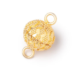 15.5mm Miligrain Kite Design Magnetic Clasp 1 piece (ONLINE ORDER ONLY)