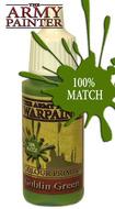 Army Painter Warpaints: Goblin Green 18ml (ONLINE ORDER ONLY)