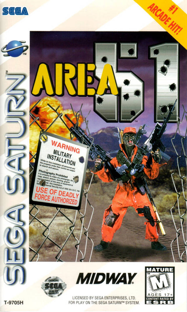 Area 51 (Sega Saturn) (ONLINE ORDER ONLY)