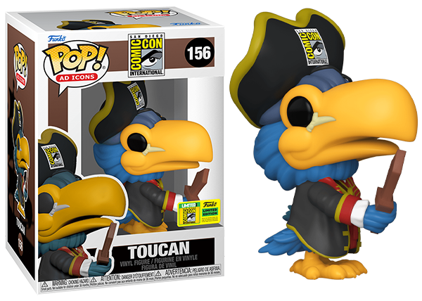 Toucan (Pirate, Ad Icons) 156 - 2022 SDCC Exclusive (Online Order Only)