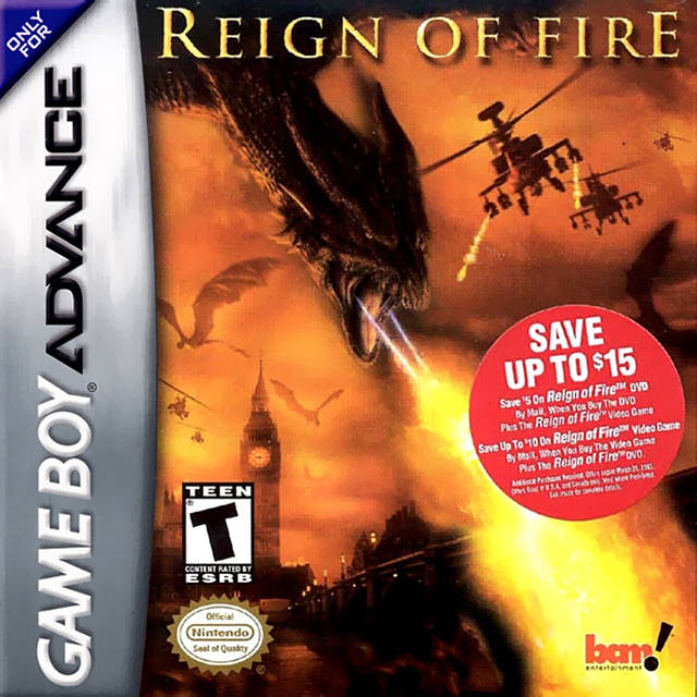 Reign of Fire (Gameboy Advance) (ONLINE ORDER ONLY)
