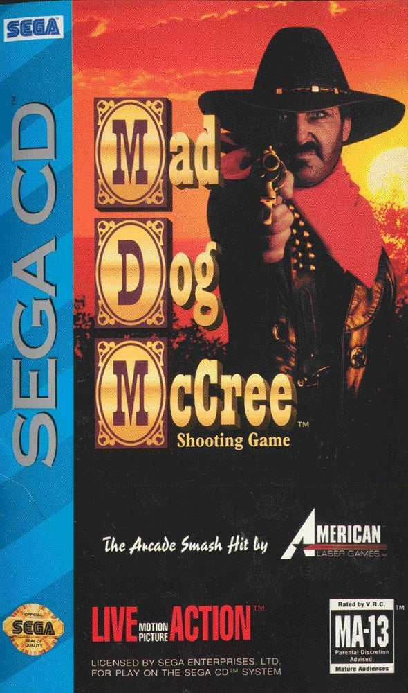 Mad Dog McCree (Sega CD) (ONLINE ORDER ONLY)