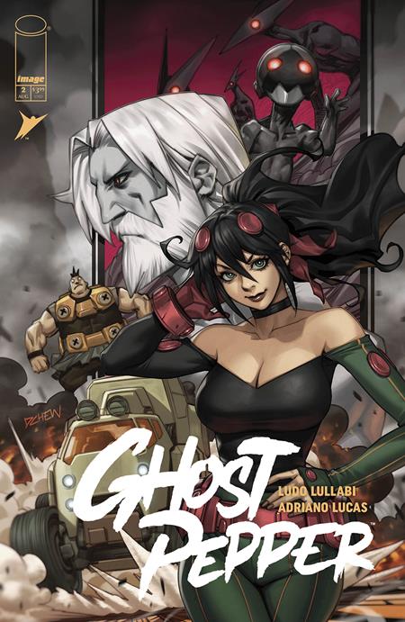 Ghost Pepper #2 B Derrick Chew Variant (08/20/2025) Image (ONLINE ORDER ONLY)