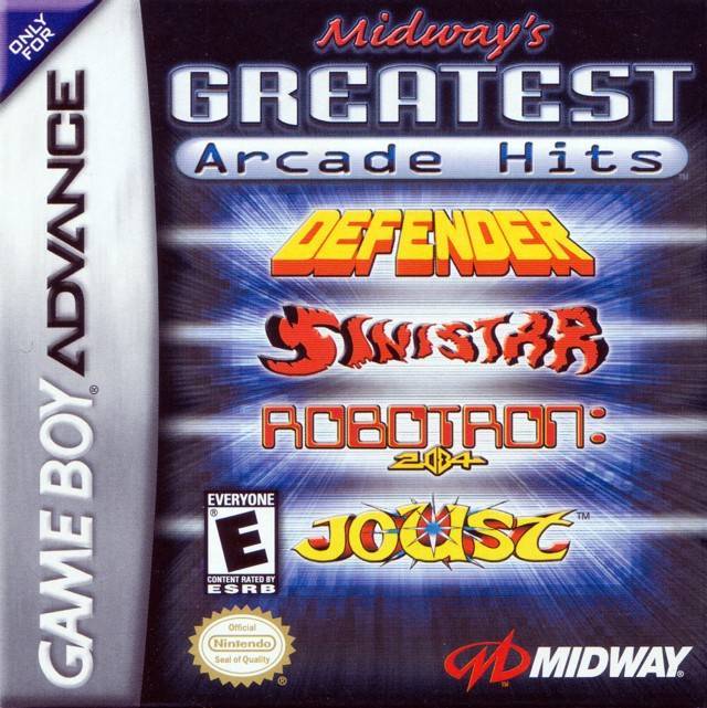 Midway's Greatest Arcade Hits (Gameboy Advance) (ONLINE ORDER ONLY)