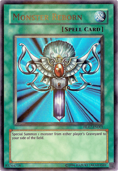 Monster Reborn [HL07-EN001] Parallel Rare (ONLINE ORDER ONLY)