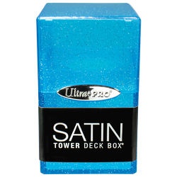 Glitter SATIN® Tower DECK BOX® - Blue