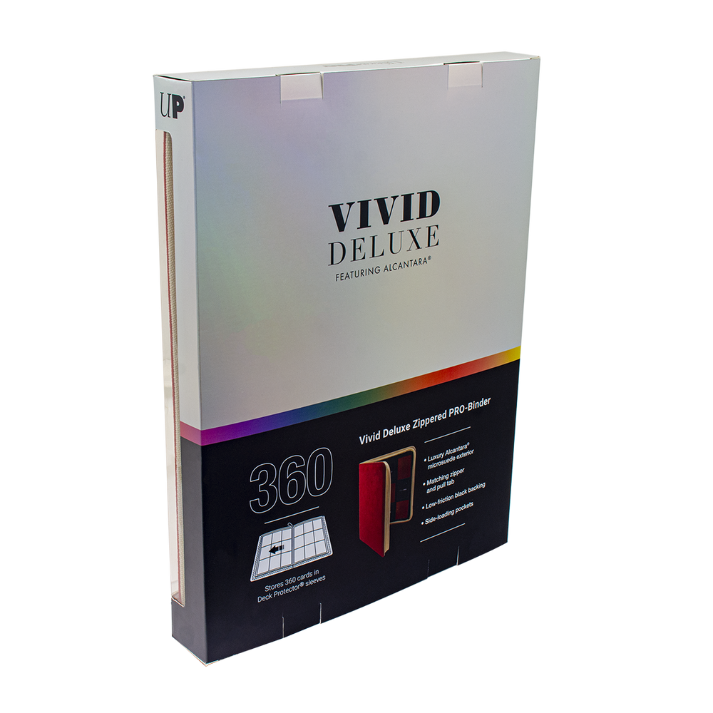Vivid Deluxe 9-Pocket Zippered PRO-BINDER® (ONLINE ORDER ONLY)