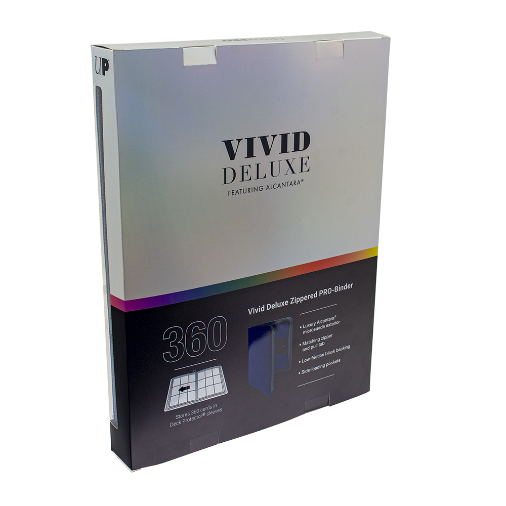 Vivid Deluxe 9-Pocket Zippered PRO-BINDER® (ONLINE ORDER ONLY)