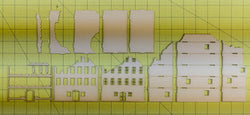 15mm Damaged European Building (Matboard) - 15MCSS100-D (Online Order Only)