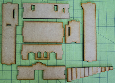Walled Compound (MDF) - 15MMDF035-1 (Online Order Only)