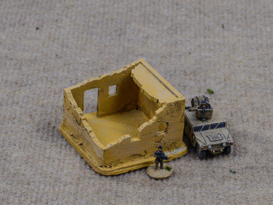Ruined Afghan Style Hovel (MDF) - 15MMDF070 (Online Order Only)