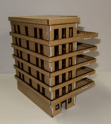 15mm Apartment Block (MDF) - 15MMDF153 (Online Order Only)