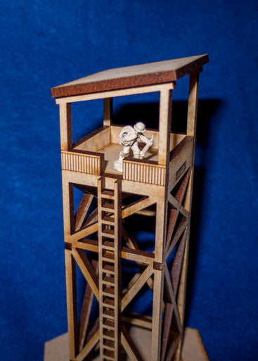 15mm Guard Tower (MDF) - 15MMDF162 (Online Order Only)