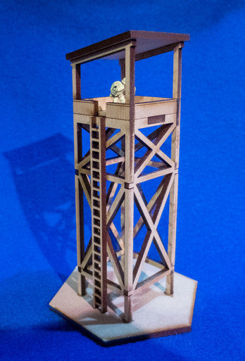 15mm Guard Tower (MDF) - 15MMDF162 (Online Order Only)