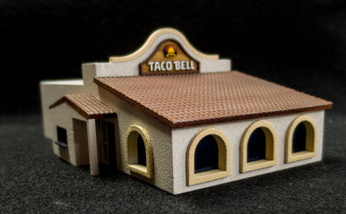 15mm Taco Bell Store (MDF) - 15MMDF163 (Online Order Only)