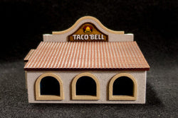 15mm Taco Bell Store (MDF) - 15MMDF163 (Online Order Only)