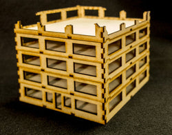 15mm Modular Skyscraper - Ruined Floor - 15MMDF169-4 (Online Order Only)