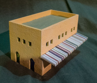 15mm Two Story Building (MDF) - 15MMDF129 (Online Order Only)