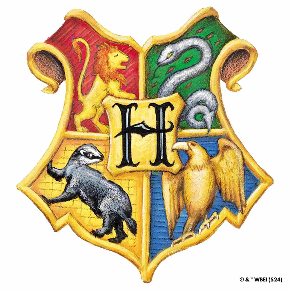 Harry Potter - Hogwarts Crests Wooden Jigsaw Puzzle (Online Order Only)