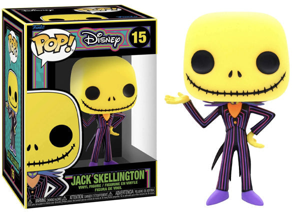 Jack Skellington (Blacklight, The Nightmare Before Christmas) 15 (Online Order Only)