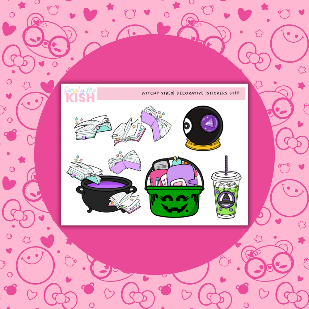 Witchy Vibes| Decorative Stickers (ONLINE ORDER ONLY)