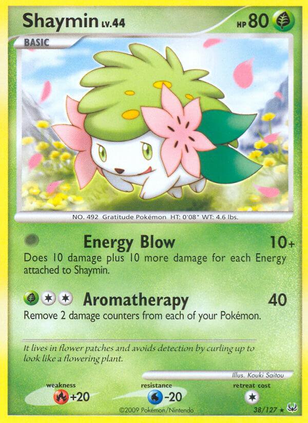 Shaymin (38/127) (Theme Deck Exclusive) [Platinum: Base Set] (Online Only)