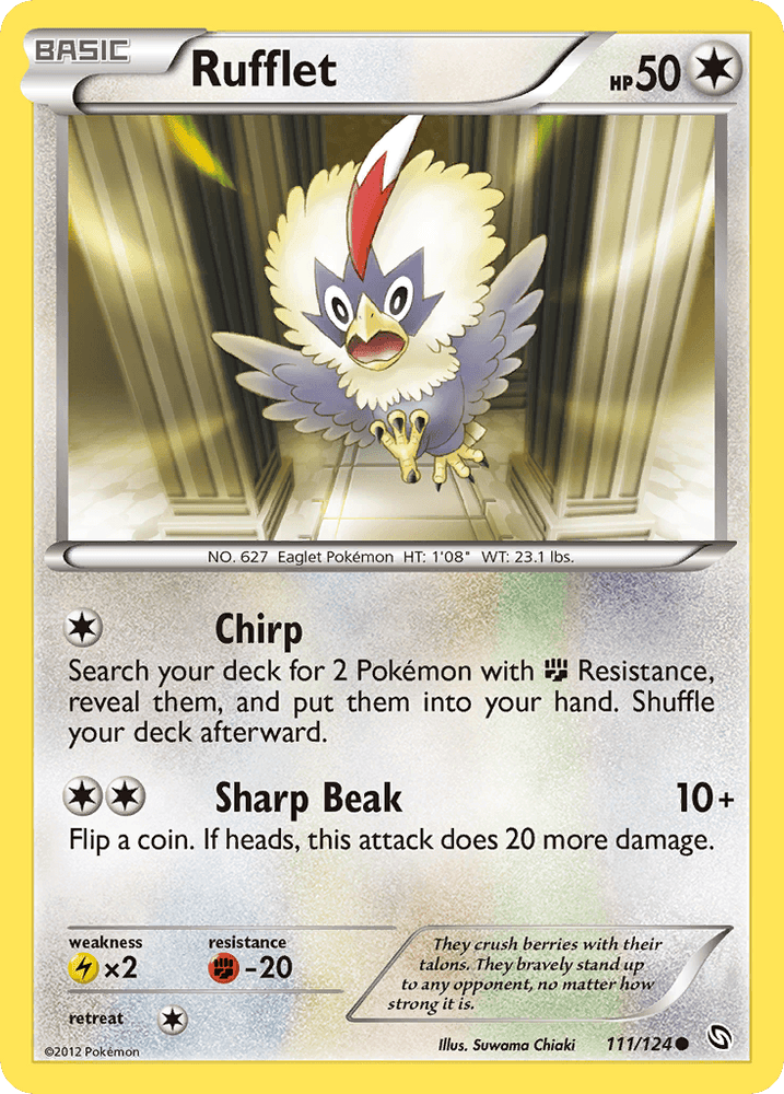Rufflet (111/124) [Black & White: Dragons Exalted] (Online Only)