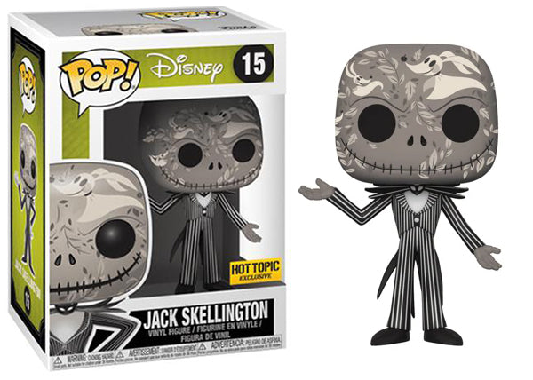 Jack Skellington (Zero Artwork, The Nightmare Before Christmas) 15 - Hot Topic Exclusive (Online Order Only)