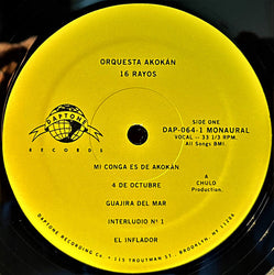 Orquesta Akokán - 16 Rayos [Vinyl] (ONLINE ORDER ONLY)