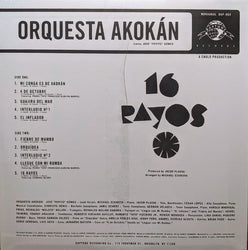 Orquesta Akokán - 16 Rayos [Vinyl] (ONLINE ORDER ONLY)