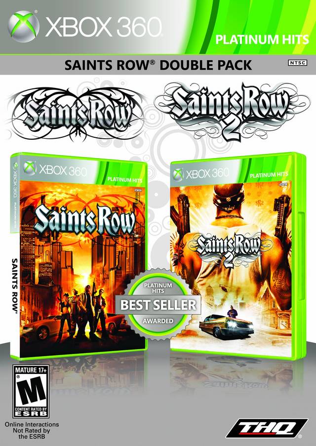 Saint's Row Double Pack (Xbox 360) (ONLINE ORDER ONLY)