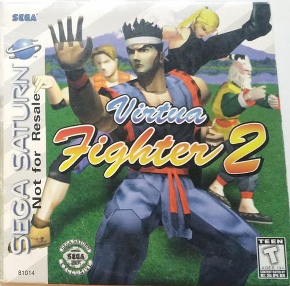 Virtua Fighter 2 (Not For Resale Variant) (Sega Saturn) (ONLINE ORDER ONLY)