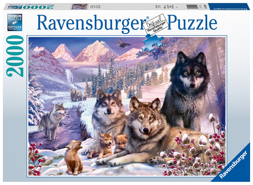 Puzzle:  Wolves in the Snow (ONLINE ORDER ONLY)