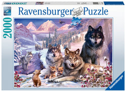 Puzzle:  Wolves in the Snow (ONLINE ORDER ONLY)