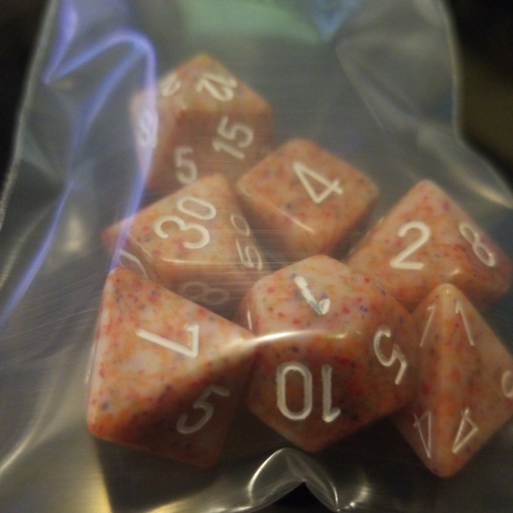 Speckled PoD 7-Dice (varies colors) (Online Only)