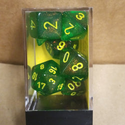 Chessex Maple Green/yellow (Multiple Options) (Online Only)