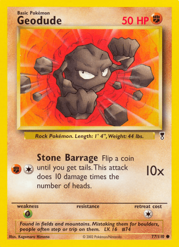 Geodude (77/110) [Legendary Collection] (Online Only)