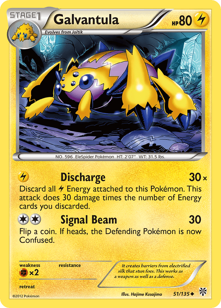 Galvantula (51/135) [Black & White: Plasma Storm] (Online Only)