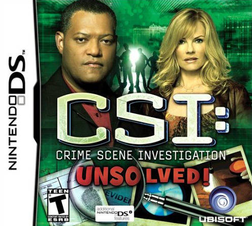 CSI: Crime Scene Investigation Unsolved (Nintendo DS) (ONLINE ORDER ONLY)