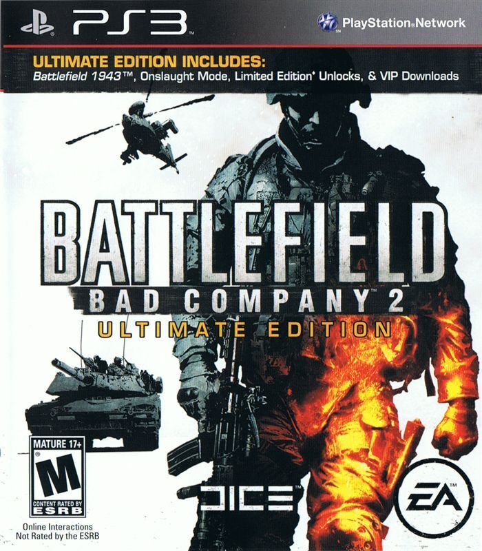 Battlefield: Bad Company 2 Ultimate Edition (Playstation 3) (Online Only)