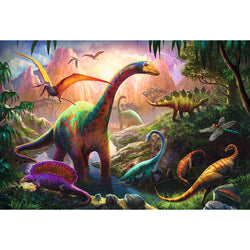 Trefl Red 100 Piece Kids Puzzle - Dinosaurs' Land (ONLINE ORDER ONLY)