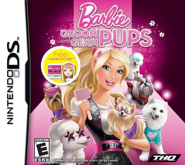 Barbie: Groom and Glam Pups (Nintendo DS) (Online Order Only)