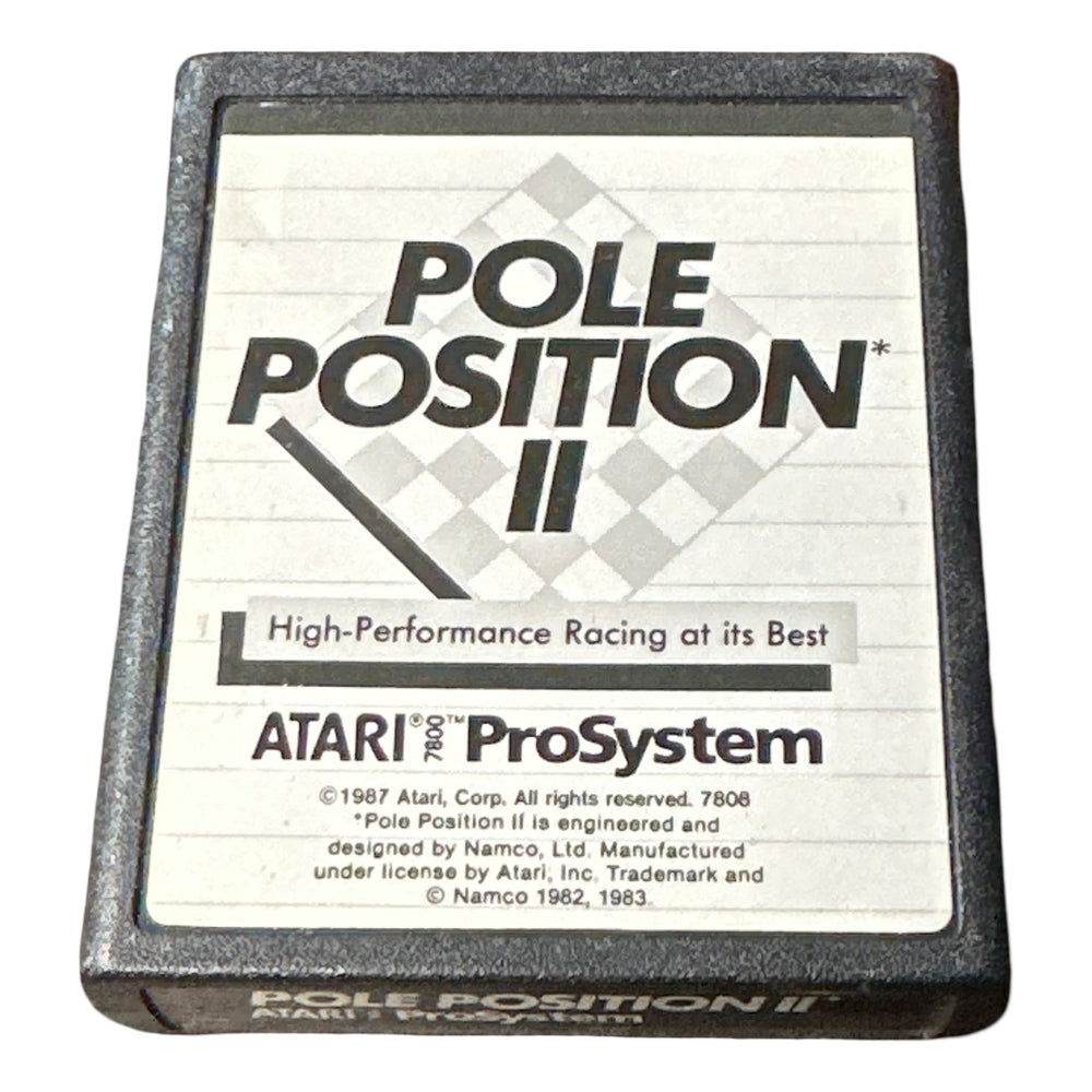 Pole Position II - Atari 7800 (ONLINE ORDER ONLY)