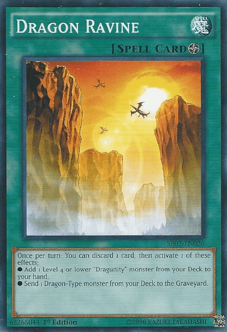 Dragon Ravine [SR02-EN026] Common (ONLINE ORDER ONLY)