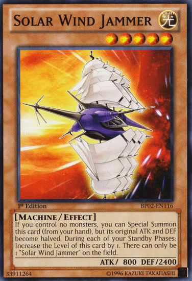 Solar Wind Jammer [BP02-EN116] Common (ONLINE ORDER ONLY)